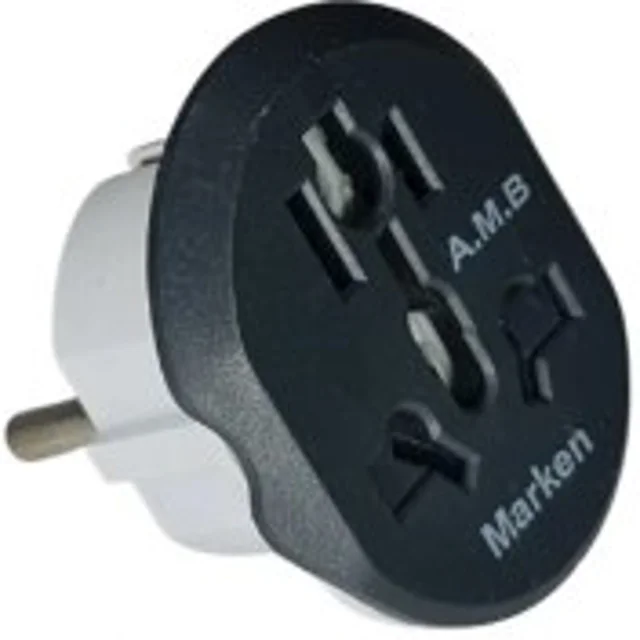 تبدیل دوشاخه 3 به 2 اعلاء  16 آمپر