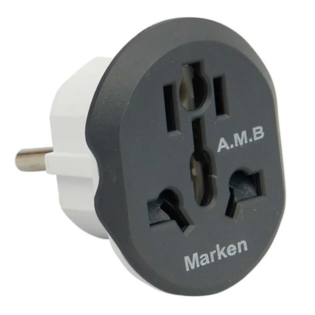 تبدیل دوشاخه 3 به 2 اعلاء  16 آمپر