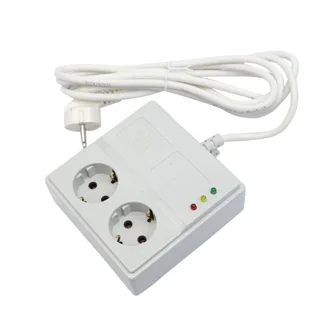 محافظ برق دو پریز یخچال و لباسشویی