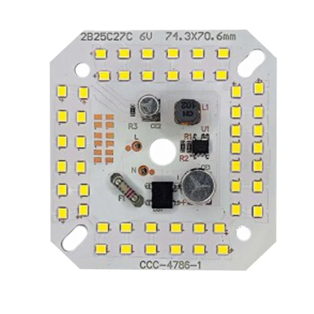 چیپ ال ای دی 50 وات برق مستقیم
