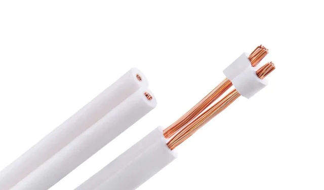 سیم سفید دو رشته 2 در