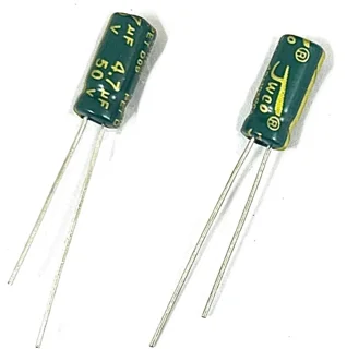 خازن 50 ولت 4.7 میکرو فاراد کیفیت عالی